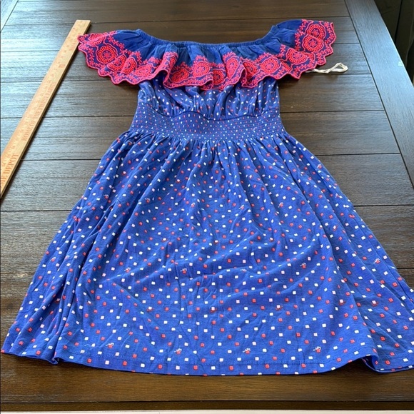 CLEAROUT LILLY PULITZER Kalama Off-The-Shoulder Smocked Dress Size Small - Picture 6 of 14